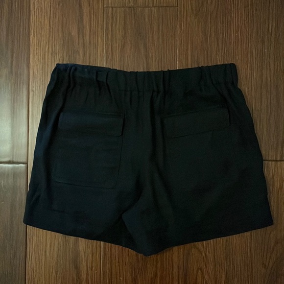 BABATON BLACK LINEN BLEND SHORTS SIZE SMALL - Picture 2 of 7